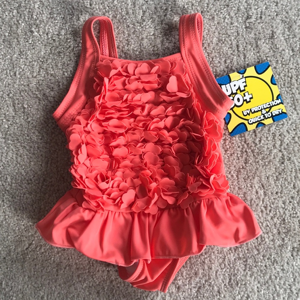 Little Me Swimsuit (size 6-9m)